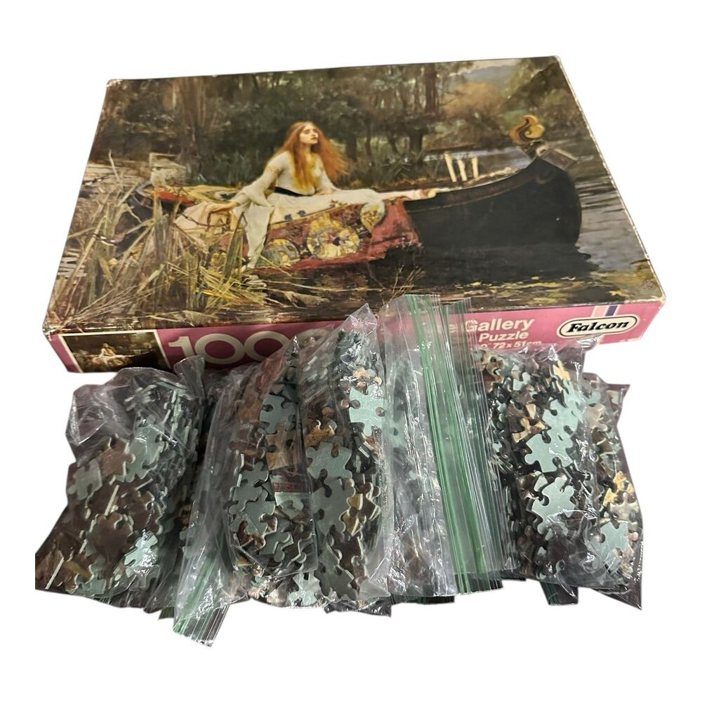 Falcon Puzzle The Lady Of Shalott - John William Waterhouse 1000 Piece